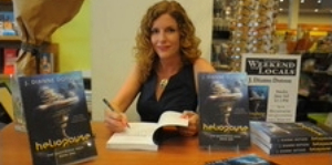 Book signing by an author