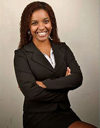 a young professional woman